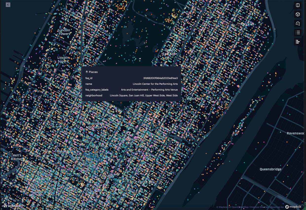 Nearby Places Export