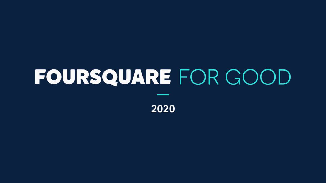 Foursquare For Good